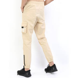 Pantalones de chándal ligeros de algodón 100% para hombre, pantalones de chándal de rizo francés con cintura elástica y logotipo personalizado, novedad a la moda al por mayor - Product Image 3