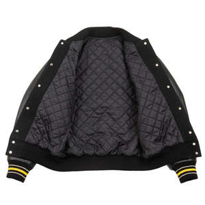 2025 nouveau Style universitaire de qualité supérieure Varsity Letterman veste sur mesure Logo patchs vestes universitaires pour hommes - Product Image 5