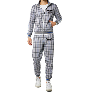 Vêtements de sport de qualité supérieure, ensembles de survêtements en molleton pour la gym et la remise en forme, ensemble deux pièces avec sweat à capuche pour hommes, survêtement de jogging pour hommes - Product Image 1