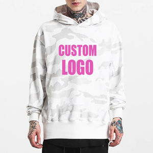 Sweat à capuche d'hiver personnalisé par le fabricant, 360g, polyester/coton, broderie délavée, patch, homme, ODM, respirant, imprimé - Product Image 4