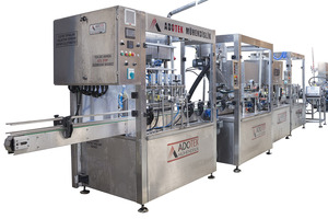 Línea de Llenado de Botellas/Frascos Totalmente Automática |   Control PLC con Pantalla Táctil |   Hecho en Turquía |   SS304/SS316 |   Máquina de Agua de Alta Eficiencia de 200 ml - Product Image 2