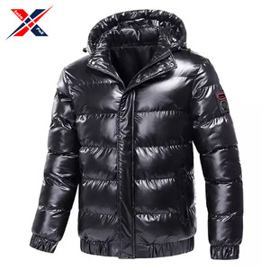 Hot Selling Custom Bubble <b>Jacket</b> Men Winter Heavy Men's <b>Hooded</b> <b>Puffer</b> <b>Jacket</b> for Online Sale - Product Image 3
