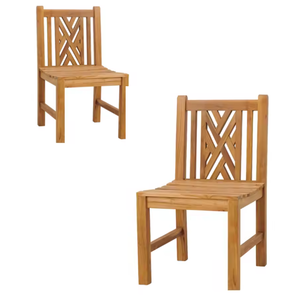 Chaise de jardin d'extérieur sans manches minimaliste fin poncé au prix pour salon salle à manger parc cour - Product Image 4