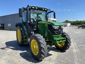 Tractor Agrícola Usado 6130R de 140HP con Motor, Aire Acondicionado, Cabina, Bomba de Engranajes y Rodamientos 100% Funcionales - Product Image 6