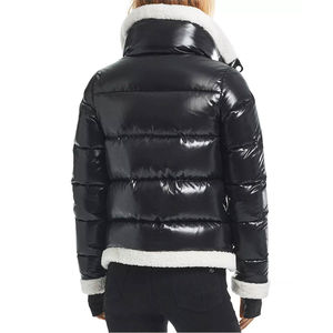 Veste matelassée surdimensionnée pour femmes Veste matelassée à manches longues pour vêtements d'extérieur Veste de haute qualité personnalisée OEM Vente en gros - Product Image 5