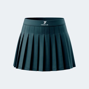 OEM Service Solid Colors Custom Logo Casual Style Breathable <b>Elastic</b> <b>Waist</b> Women Mini Tennis <b>Skirt</b> Quick Dry - Product Image 4