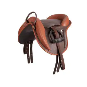Premium Quality Lightweight Western leather Horse Saddle Barrel Saddle English Racing Saddle With Synthetic swat Leather