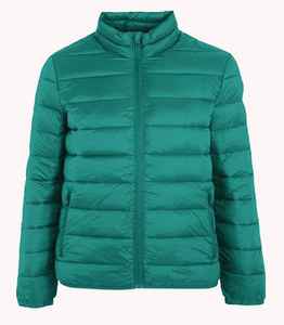 Chaqueta térmica con capucha 2025, nuevo estilo con logotipo personalizado, cuello levantado, precio barato, chaqueta acolchada para hombre - Product Image 1