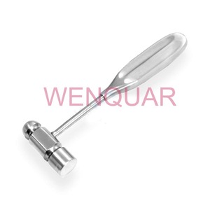Martillo Ortopédico de Alta Calidad de 9 Pulgadas (450 Gramos) Estilo Cloward, Acero Inoxidable, Accionamiento Manual, Wenquar CE - Product Image 3