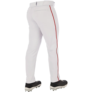 Pantalon de baseball pour jeunes OEM vente en gros tissu extensible respirant évacuation de l'humidité conception durable logo personnalisé vêtements de sport pour hommes - Product Image 6