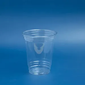 Supplier PET Cold Drink Cup Plastic Cup 400ml 500ml diameter 93mm Bubble Tea Disposable takeaway amazon product top selling 2024