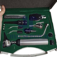 Nouveauté 100% ensemble otoscope et ophtalmoscope de haute qualité ensemble de Diagnostic ORL Instruments vétérinaires approuvés ISO CE