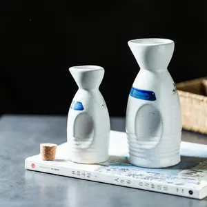 Groothandel Sake Keramische Set Japanse Stijl Tafelgerei Likeur Wijnkannen In Bulk Sake Fles