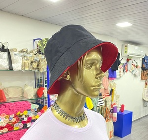 Custom-Made Dual Side Bucket Hat India Cotton Reversible Printed Pattern Designer Silk Summer Styles Sizes Available <b>Fishing</b> - Product Image 6