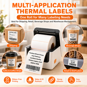 Sailing Pos 50X40Mm 100*50 Sticker12X22Mm 50Mmx30Mm 32X25 58X80 Thermal <b>Transfer</b> Label 3 Inch - Product Image 3