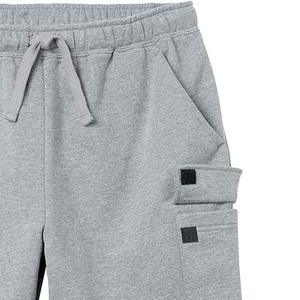 Winter Fleece with Pockets Streetwear for Bodybuilding Men's High Waist Gym Fitness Sweat Shorts High Quality Canvas - Product Image 2