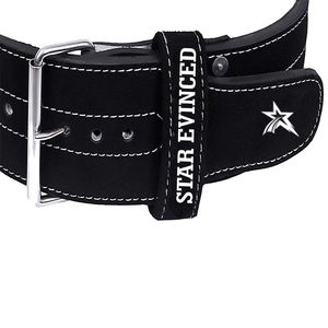 Customized Powerlifting Belt Fitness Heavy Duty Training Logo Squat Hard Weight Lifting Waist Protection Buckle Made Quality - Product Image 5