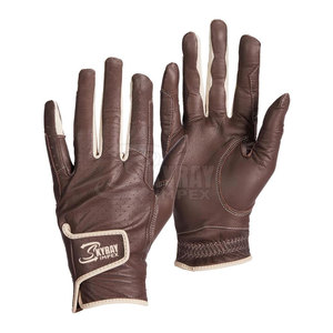 Pakistán hizo guantes de montar a caballo de cuero duradero de alta calidad al por mayor para la temporada de invierno - Product Image 1