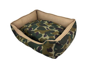 Afneembare Camouflage Ademende Huisdierenbed Waterdicht Orthopedisch Met Afneembare Hoes Luxe Hondenbed - Product Image 4