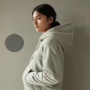 Nueva Manta Ponderada para Usar, Sudadera con Capucha Ponderada Acolchada para Mujeres y Hombres, para Autismo - Product Image 1