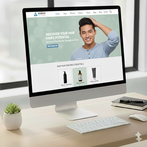 Tienda de productos para el cuidado del cabello Servicios de desarrollo de sitios web Expertos web profesionales que ofrecen soluciones funcionales y asequibles - Product Image 1