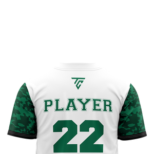 Camiseta de Béisbol Juvenil con diseño de logotipo bordado sublimado digital personalizado, ropa deportiva Lisa para adultos - Product Image 5