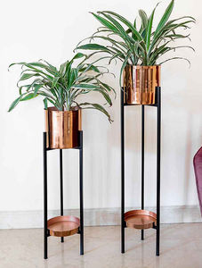 Las macetas de acero son una fusión audaz de macetas de arte y funcionalidad que transforman cualquier espacio para la decoración al aire libre e interior - Product Image 3