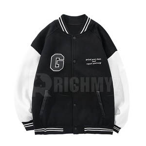 Veste de Baseball Personnalisée de Qualité Supérieure avec Logo, Vêtement de Mode à Manches Longues - Product Image 1