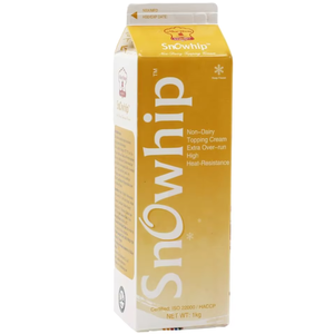 ครีมเทียมสโนว์ฮิปมีคุณภาพสูงได้รับการรับรองจากฮาลาล OEM ครีมเทียมราดด้วยนมที่ไม่ได้รับการรับรองจากฮาลาล - Product Image 1