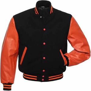 Chaquetas universitarias Versity al por mayor chaquetas universitarias en blanco chaqueta universitaria Letterman con logotipo personalizado para hombres subido por Dress Sports - Product Image 1