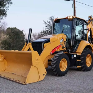 Chargeuse-pelleteuse 4x4 Caterpillar 420f/420f2/420e/430f d'occasion avec moteur, pour inspection par rapport et vidéo, à vendre. - Product Image 1