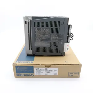 원래 새로운 드라이브 MR-J4-40B J4 시리즈 서보 앰프 400w AC 서보 모터 및 컨트롤러 드라이버 Melservo J4