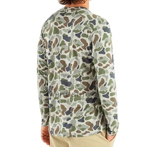 Maillot de pêche et de chasse personnalisé pour hommes, vêtements anti-UV, chemise de pêche, chasse, maillot de camouflage jungle - Product Image 5
