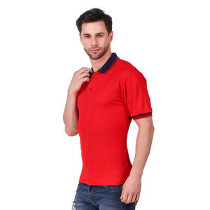 Nouveau de haute qualité 2024 Logo personnalisé hommes Streetwear séchage rapide léger grande taille manches courtes multicolore col polo T-Shirts - Product Image 4