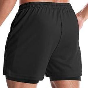 Custom made fitness <b>shorts</b> <b>for</b> <b>men</b> with Multi pockets breathable and quick dry fitness <b>shorts</b> - Product Image 2
