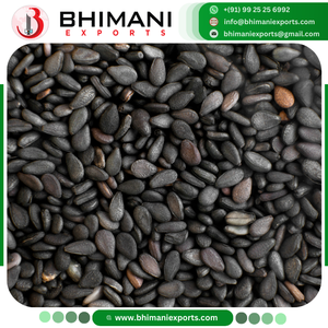 Graines de sésame noir 100% naturelles, grillées, qualité supérieure, taille 1-3,5 mm, meilleur prix par 1 kg, fraîches, provenant directement de feuilles brutes d'Inde - Product Image 4