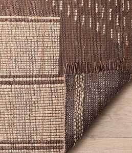 พรมปูพื้นทำมือจากปอกระเจาแบบเป็นมิตรต่อสิ่งแวดล้อม ลายทอแบบแบน ลายแจ็คการ์ด ขนแบบห่วง ไม่ลื่น ซักได้ สีพื้นเรียบง่าย สไตล์โมเดิร์นสำหรับบ้าน - Product Image 2