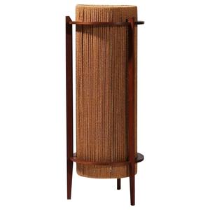 โคมไฟหวายสไตล์ยุโรปฝรั่งเศสแบบเรียบง่าย ดั้งเดิม ธรรมชาติ ทำด้วยมือ ปรับขนาดได้ ตกแต่งบ้านสำหรับห้องนั่งเล่นและห้องรับประทานอาหาร - Product Image 1