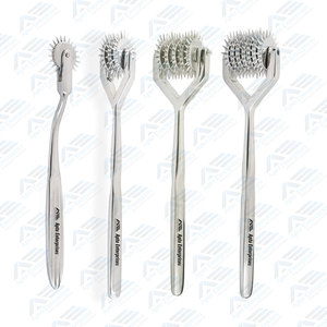 ชุดวงล้อวินิจฉัยประสาทสัมผัสแบบแมนนวล Wartenberg Steel พร้อมกล่อง  สำหรับทดสอบความไวต่อการตอบสนองแบบรีเฟล็กซ์  ขนาด 1 3 5 7 วงล้อ - Product Image 4