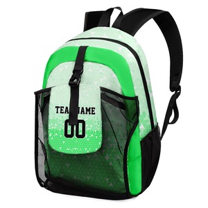 Sac à dos d'équipe décontracté et souple, pliable, pour sublimation, personnalisé, imprimé, pour le sport et l'école, en Cordura, approvisionnement direct usine SSB-0183 - Product Image 4