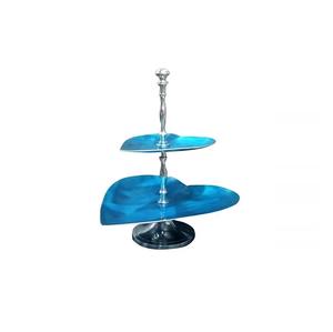 Présentoir à gâteaux en métal de taille personnalisée, couleur or, présentoir à gâteaux, à desserts, design personnalisé pour fêtes de mariage et métal également - Product Image 4