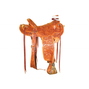 Selle de cheval Western usinée à la main de style tendance avec look chaud en cuir de haute qualité - Product Image 6