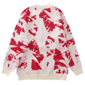 Suéter de Punto de Lana y Cachemira para Hombre, Talla Grande, Colores y Logotipo Personalizados, Logotipo Frontal, Alta Calidad, Otoño, Venta al por Mayor - Product Image 4