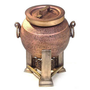 High Quality Decorative Design Banquet Brass Finished Metal Food <b>Warmer</b> Buffet Heating Chafing Dish - Product Image 3