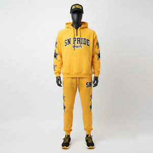 ชุดวอร์มลำลองแบบแห้งเร็วสำหรับทุกเพศทุกวัย ไซส์ผู้ใหญ่ ผลิตจากวัสดุเบาสบาย ระบายอากาศดี รับผลิตแบบ OEM พร้อมบริการปัก - Product Image 1