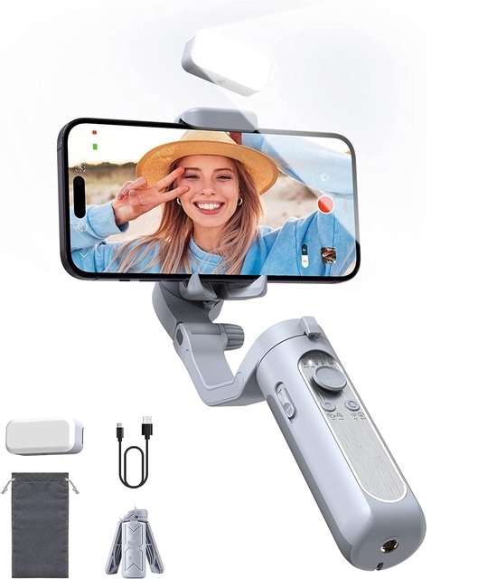 Hot Selling Smartphone Gimbal Stabilizer 3-Axis Tripod for Film Making Video Vlogging Anti-shake Handheld Gimbal Stabilizer
