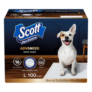 Almohadillas para Perros Scott Pet Guard Advanced - Almohadillas de Entrenamiento para Cachorros, Perros Medianos y Grandes - Absorbencia de hasta 16 Horas 22 x 22 - Paquete de 100 - Product Image 5