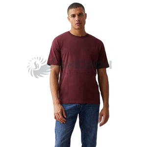 เสื้อยืดคอตตอนเนื้อนุ่มระบายอากาศได้ดีสำหรับผู้ชายเสื้อยืดแขนสั้นแบบลำลองทรงสลิมฟิตเหมาะสำหรับฤดูร้อนหรือใส่ในชีวิตประจำวัน - Product Image 4