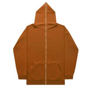 Sweat à capuche long zippé de haute qualité pour femmes surdimensionné décontracté Streetwear sweat à capuche avec poches Logo personnalisé OEM - Product Image 2