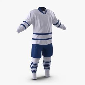 Maillot de hockey sur glace de haute qualité personnalisable coupe ajustée avec sublimation logo personnalisé nouveau design maillot de sport technique OEM - Product Image 1